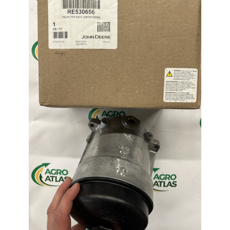 Фільтр масляний в сборі RE530656 (RE505743)