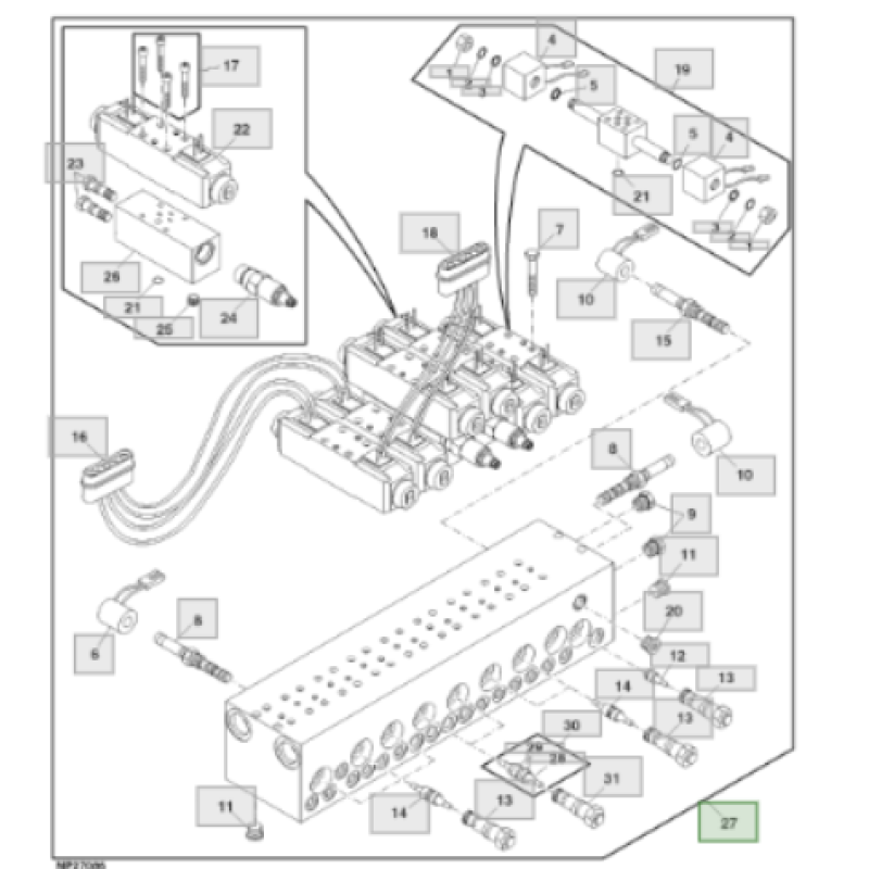 Клапан контрольний AN305904