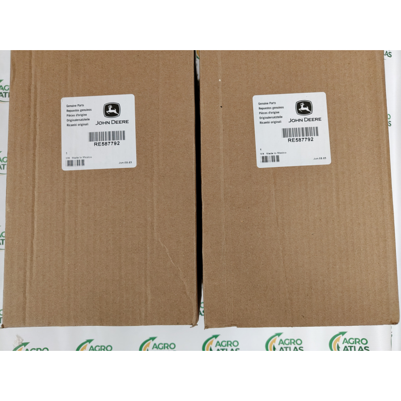 Фільтр повітряний двигуна тонкої очистки RE587792