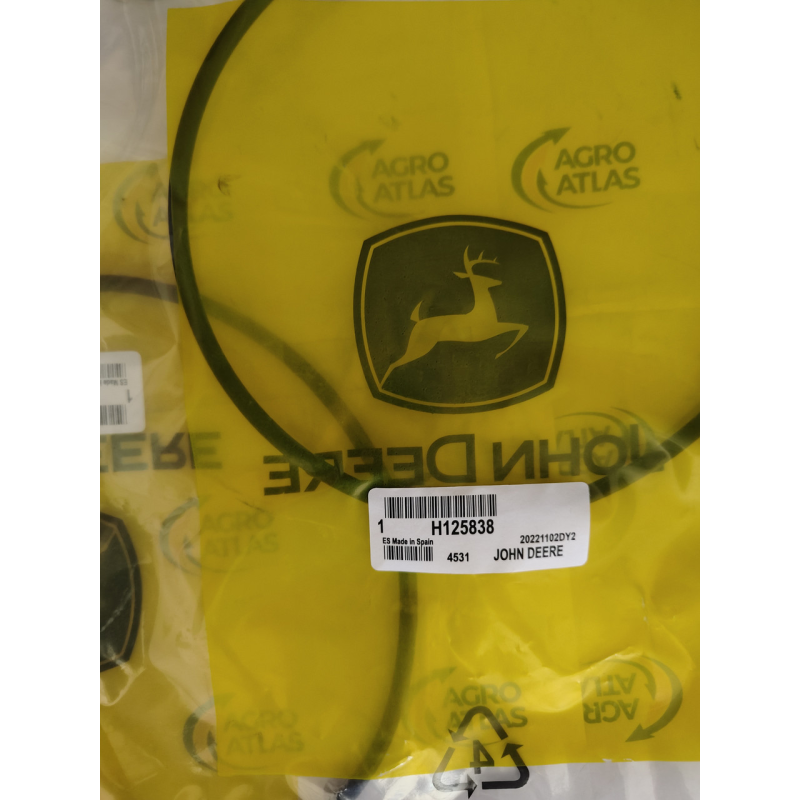 Кільце гумове H125838